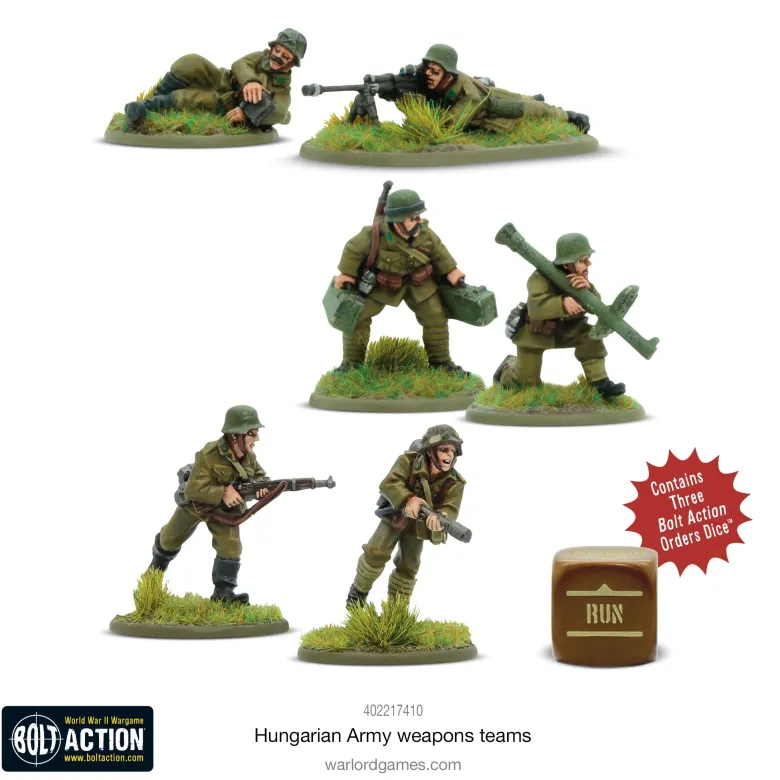 Hungarian Army Weapons Teams