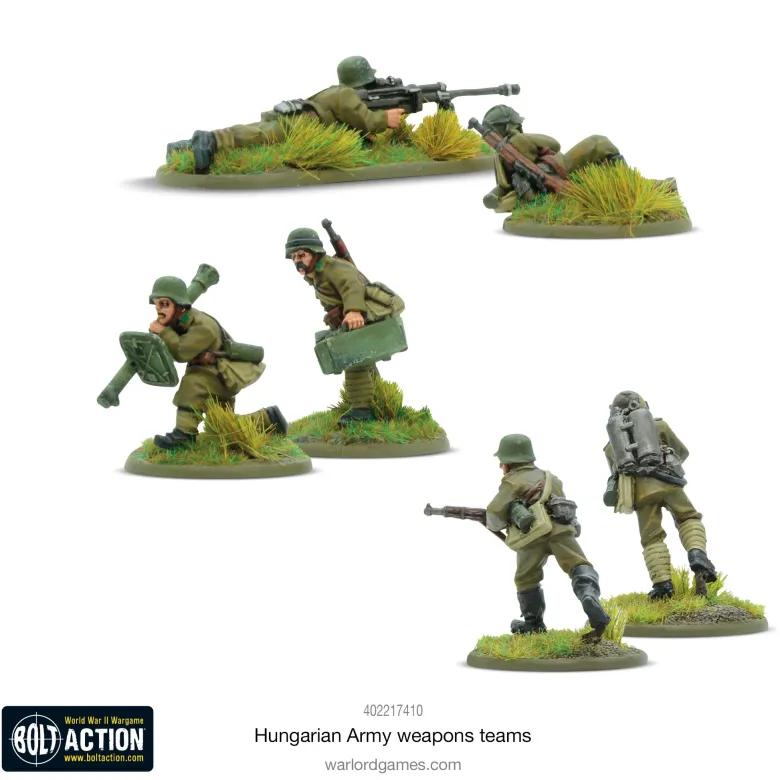 Hungarian Army Weapons Teams
