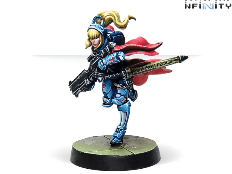 Infinity: Jeanne d'Arc with Mobility Armor and Spitfire