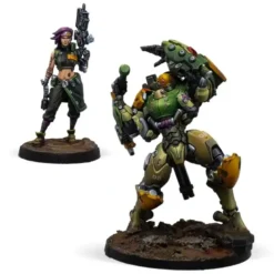 Infinity: Scarface & Cordelia. Mercenary Armored Team