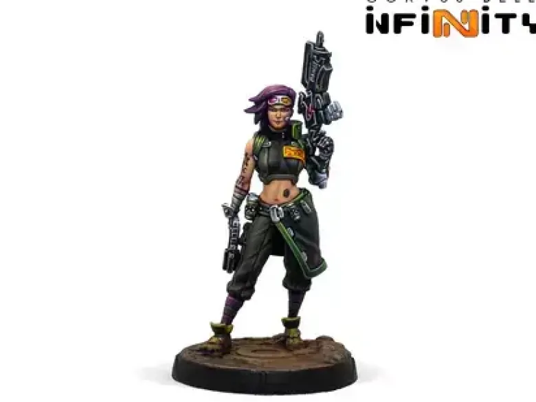 Infinity: Scarface & Cordelia. Mercenary Armored Team
