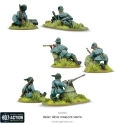 Italian Alpini Weapons Teams