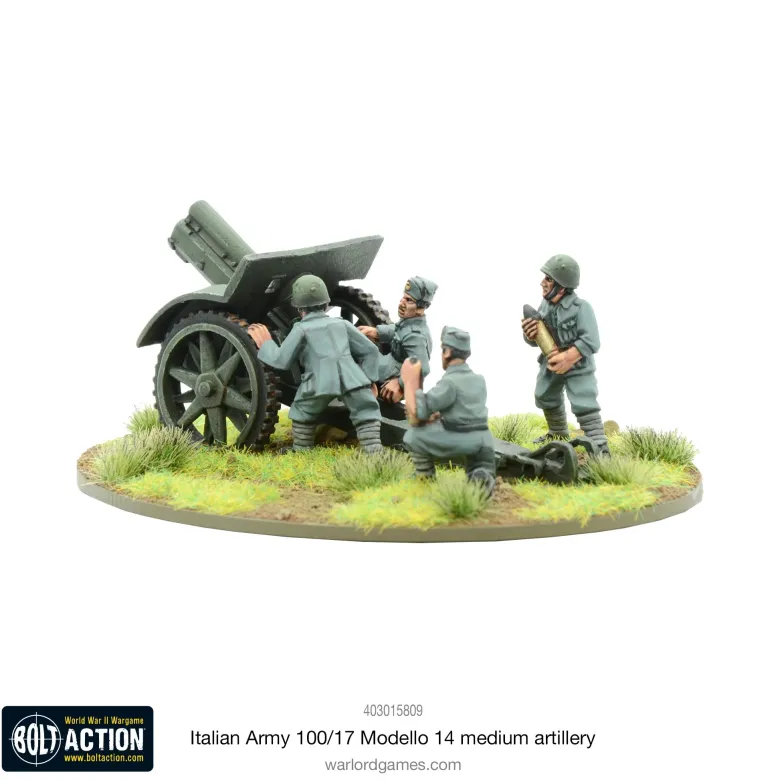 Italian Army 100/17 Modello 14 Medium Artillery