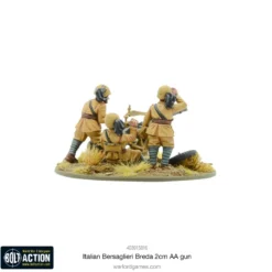 Italian Bersaglieri Breda 2cm AA Gun