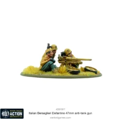 Italian Bersaglieri Elefantino 47mm Anti-Tank Gun