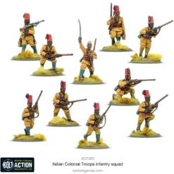 Italian Colonial Troops Infrantry Squad