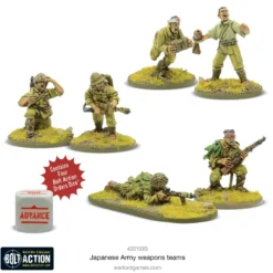 Japanese Army Weapons Teams