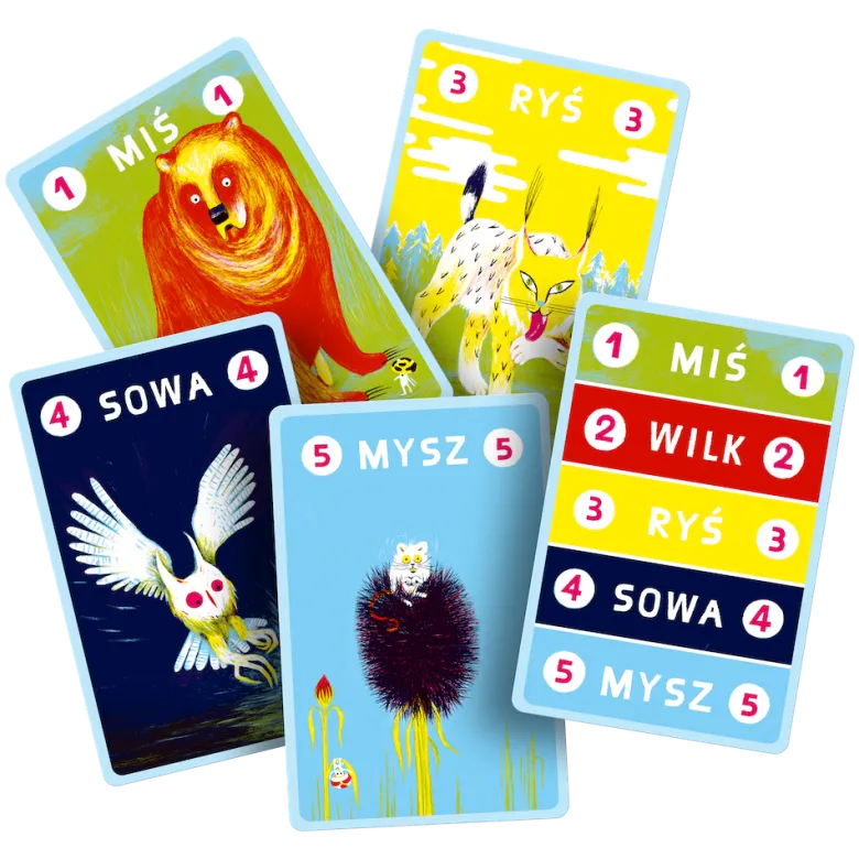 Je się w lesie