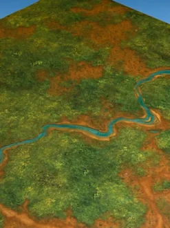 Jungle Game Mat 90x90 cm