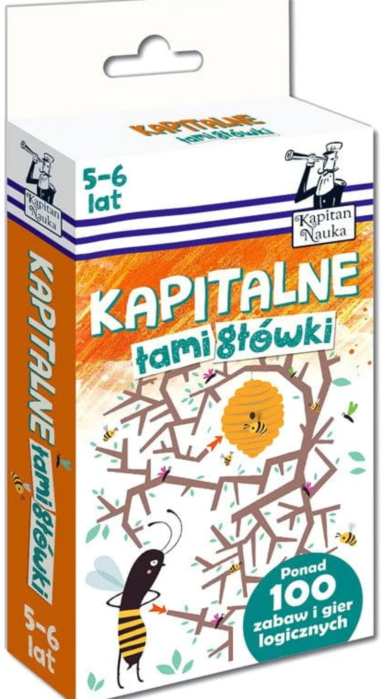 Kapitan Nauka -Kapitalne Łamigłówki 5-6 lat
