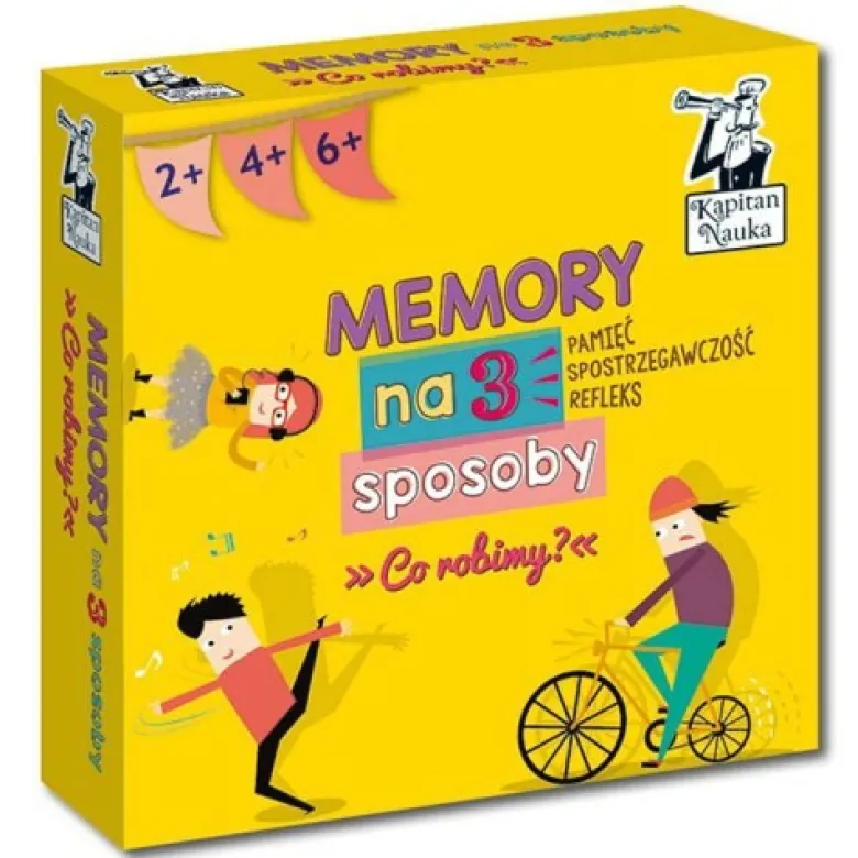 Kapitan Nauka - Memory na 3 sposoby Co robimy?