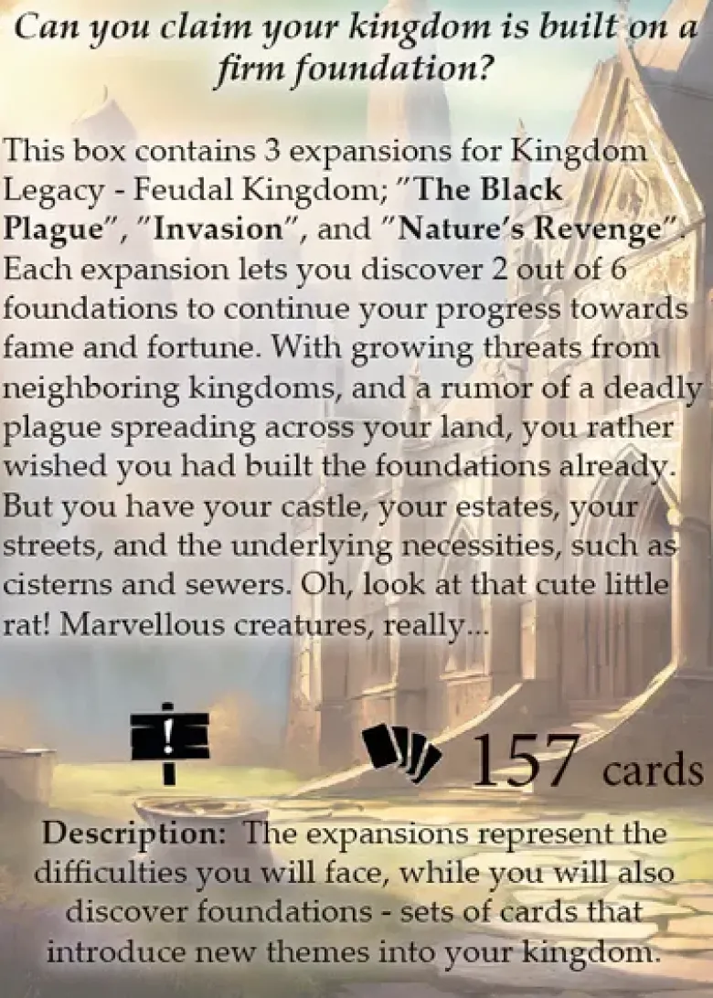 Kingdom Legacy: Feudal Kingdom - Foundations EN