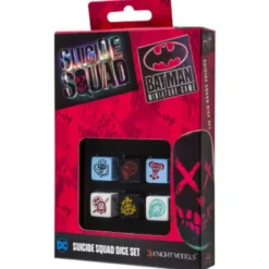 Kości K6 Batman Miniature Game - Suicide Squad Set (6)