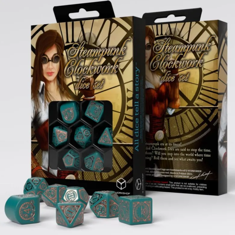 Kości RPG Modern Steampunk Clockwork: Apparatus Podwodny