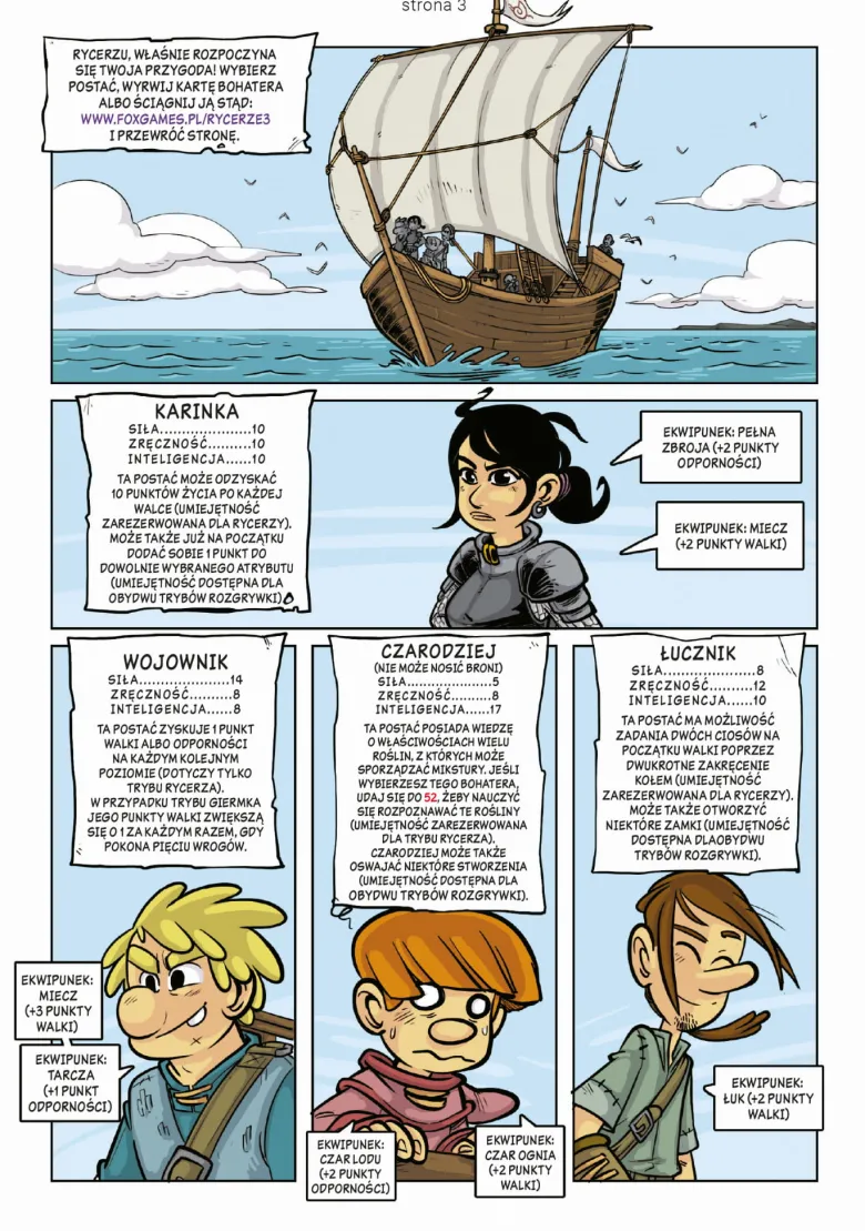 Komiksy paragrafowe: Rycerze 3 - Ukryte Miasto