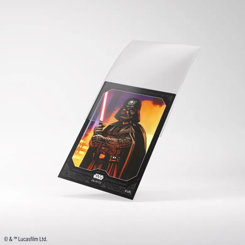 Koszulki Gamegenic: Star Wars Unlimited - Double Art Sleeves - Darth Vader (60 szt.)