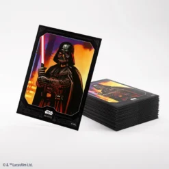 Koszulki Gamegenic: Star Wars Unlimited - Double Art Sleeves - Darth Vader (60 szt.)