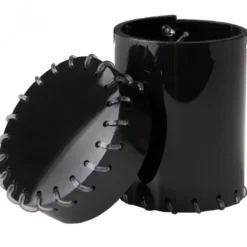 Kubek z Ery Plastiku Czarny, PVC