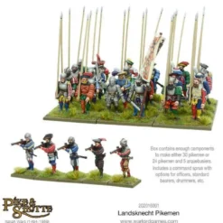 Landsknechts Pikemen