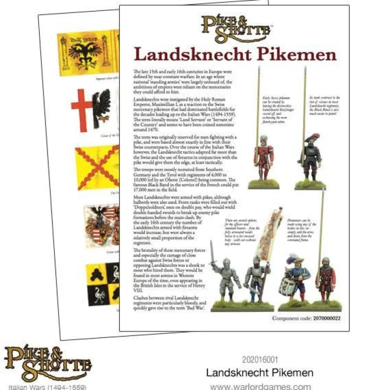 Landsknechts Pikemen