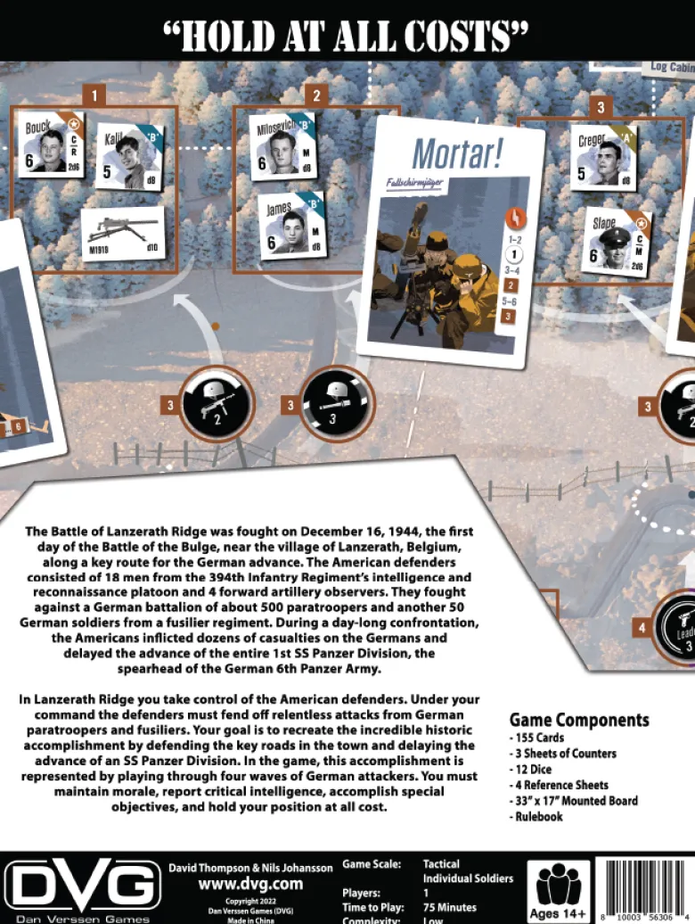 Lanzerath Ridge: Core Game