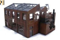 Large Factory Destroyed