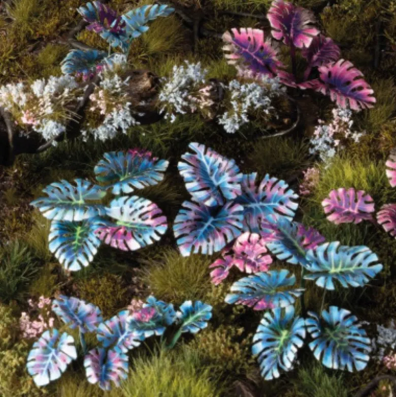 Laser Plants - Alien Monstera