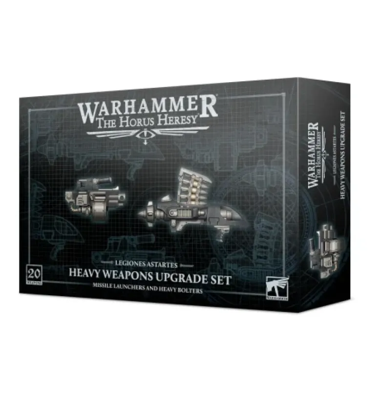 Legiones Astartres: Heavy Weapons Upgrade Set – Missile Launchers and Heavy Bolters