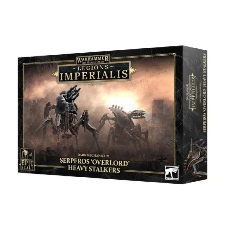 Legions Imperialis: Dark Mechanicum Serperos 'Overlord' Heavy Stalkers