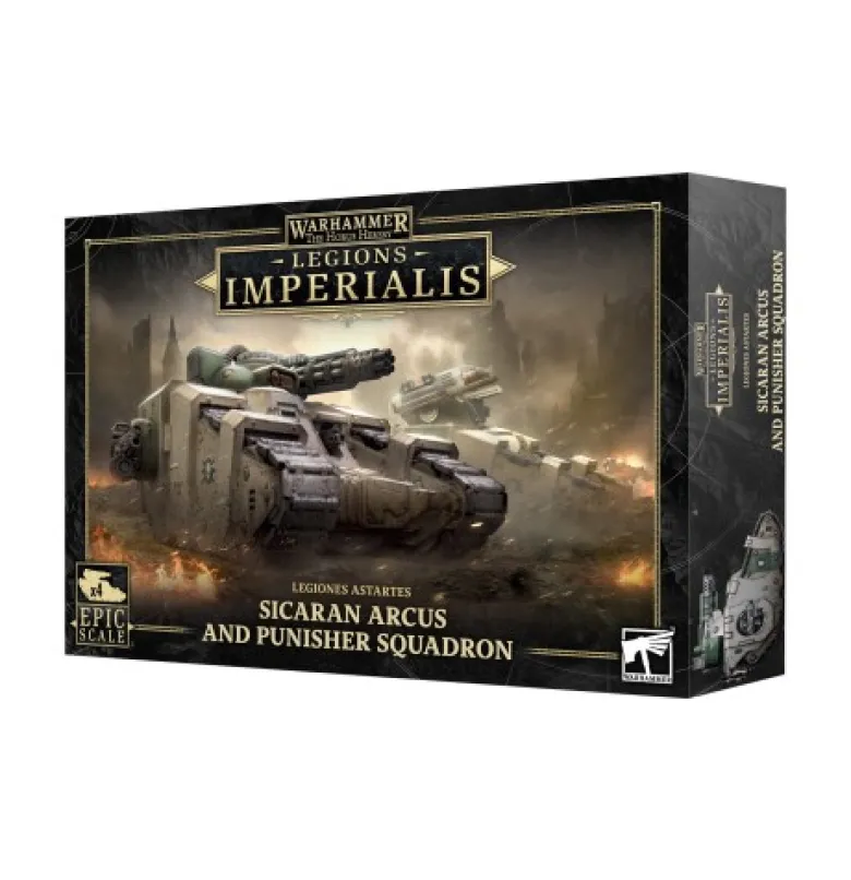 Legions Imperialis: Sicaran Arcus and Punisher Squadron