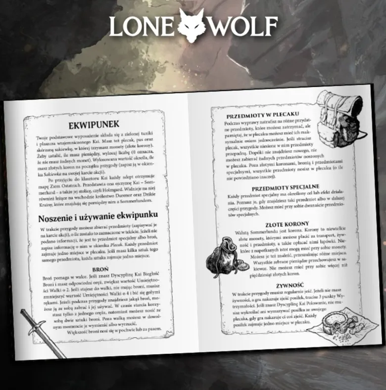 Lone Wolf 1: Ucieczka z mroku - Księga I serii Kai