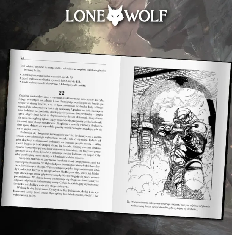 Lone Wolf 1: Ucieczka z mroku - Księga I serii Kai
