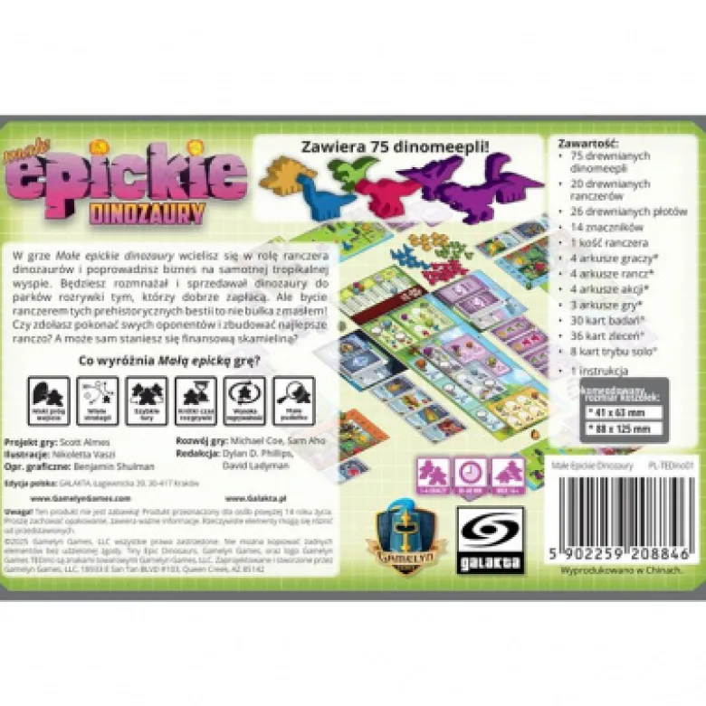Małe Epickie Dinozaury