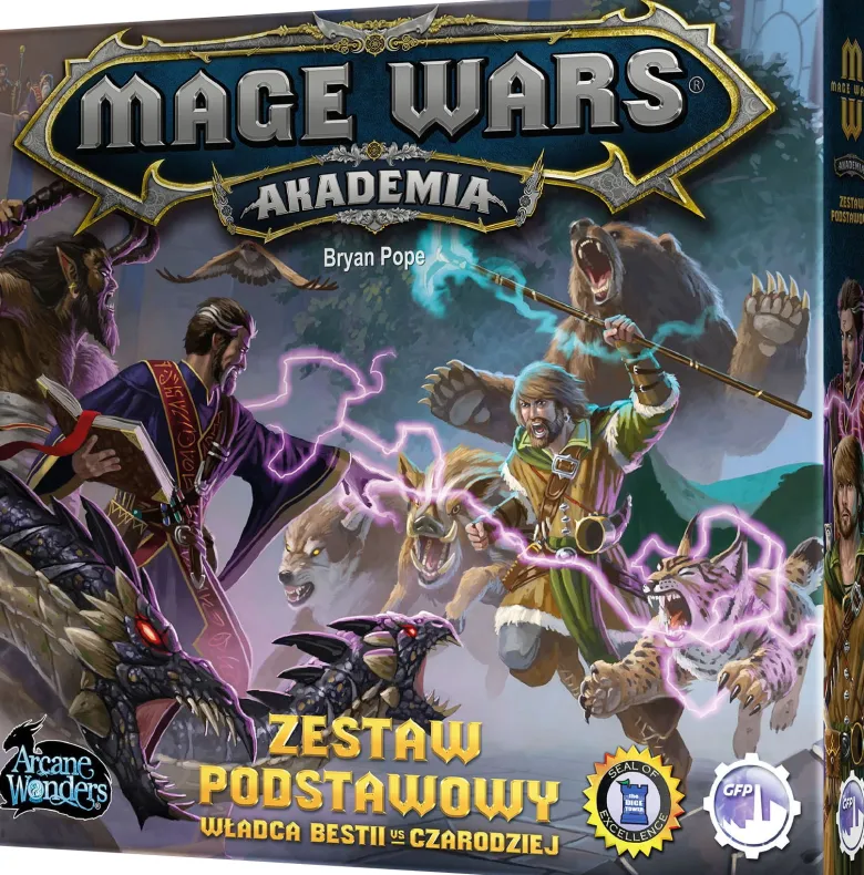 Mage Wars: Akademia - Zestaw podstawowy - Władca bestii vs czarodziej