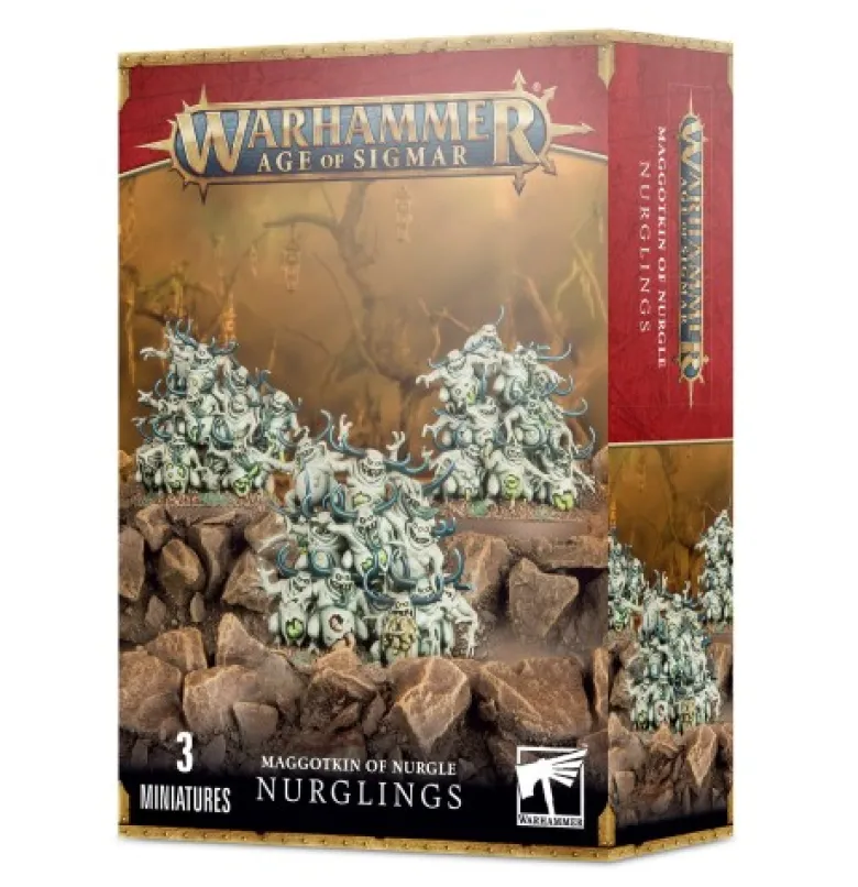 Maggotkin of Nurgle: Nurglings