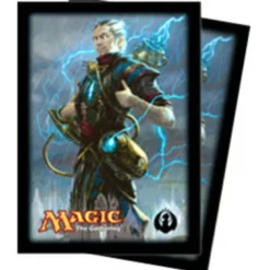 Magic - 80 Sleeves - Dragon's Maze - Vertical Deck Protector - Izzet