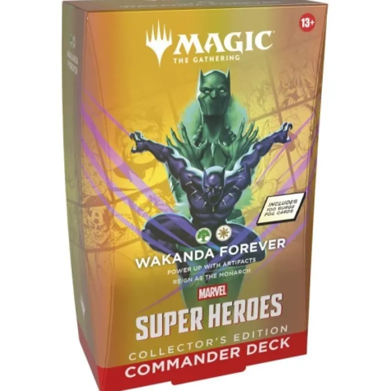 Magic the Gathering: Marvel Super Heroes - Commander Deck Collector's Edition - Wakanda Forever