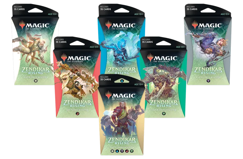 Magic the Gathering: Zendikar Rising Theme Booster