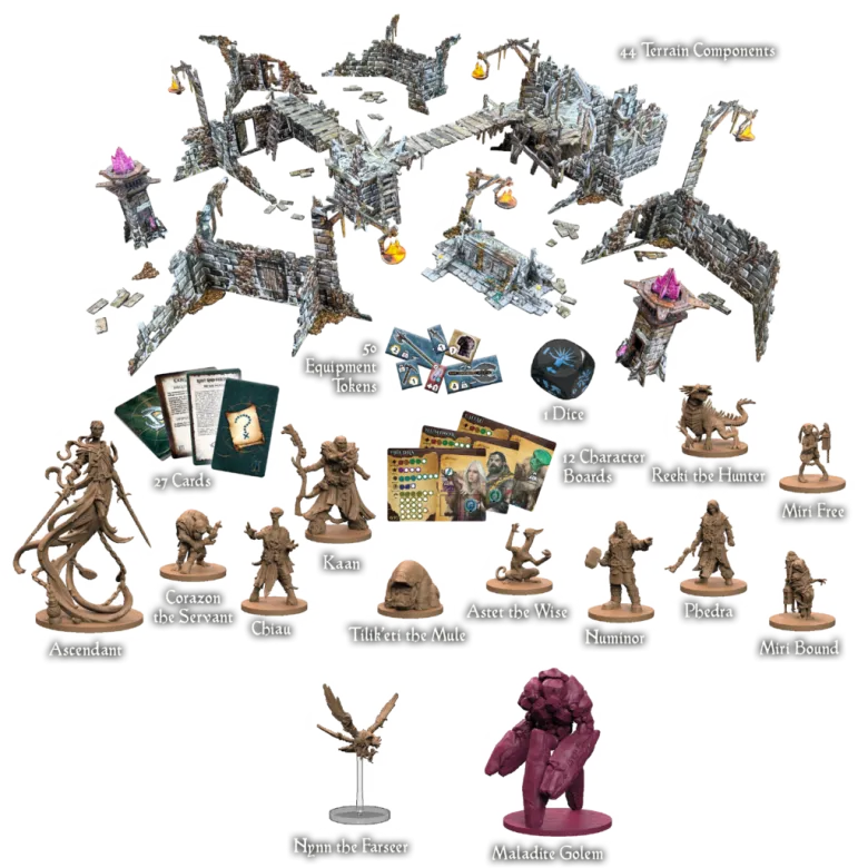 Maladum The Forbidden Creed Expansion EN