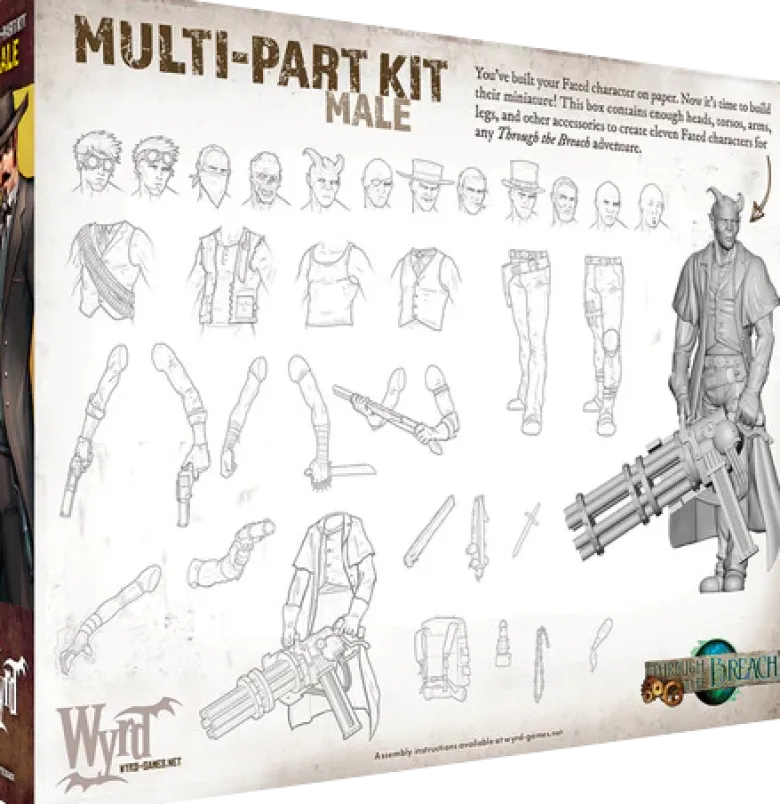 Male Multi-part Kit