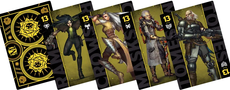 Malifaux: Outcast Fate Deck