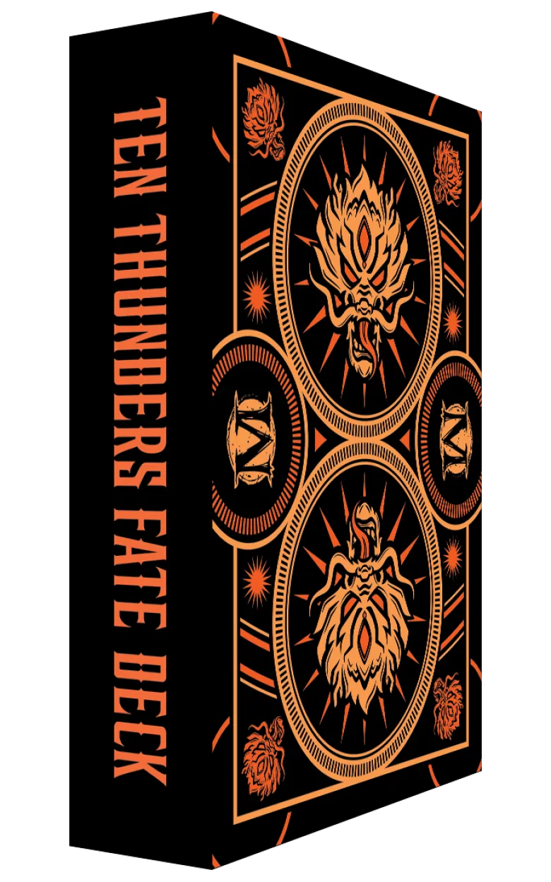 Malifaux: Ten Thunders Fate Deck