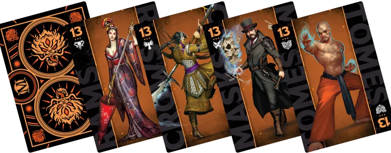 Malifaux: Ten Thunders Fate Deck