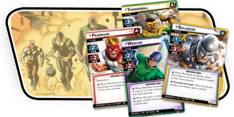 Marvel Champions: The Wrecking Crew Scenario Pack