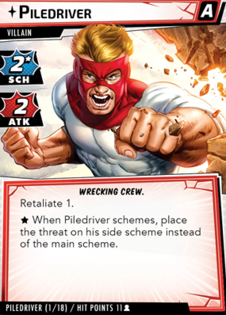 Marvel Champions: The Wrecking Crew Scenario Pack