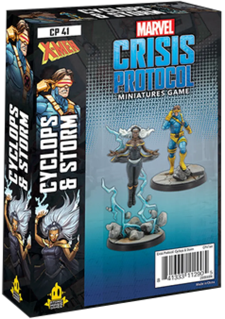 Marvel: Crisis Protocol - Cyclop & Storm