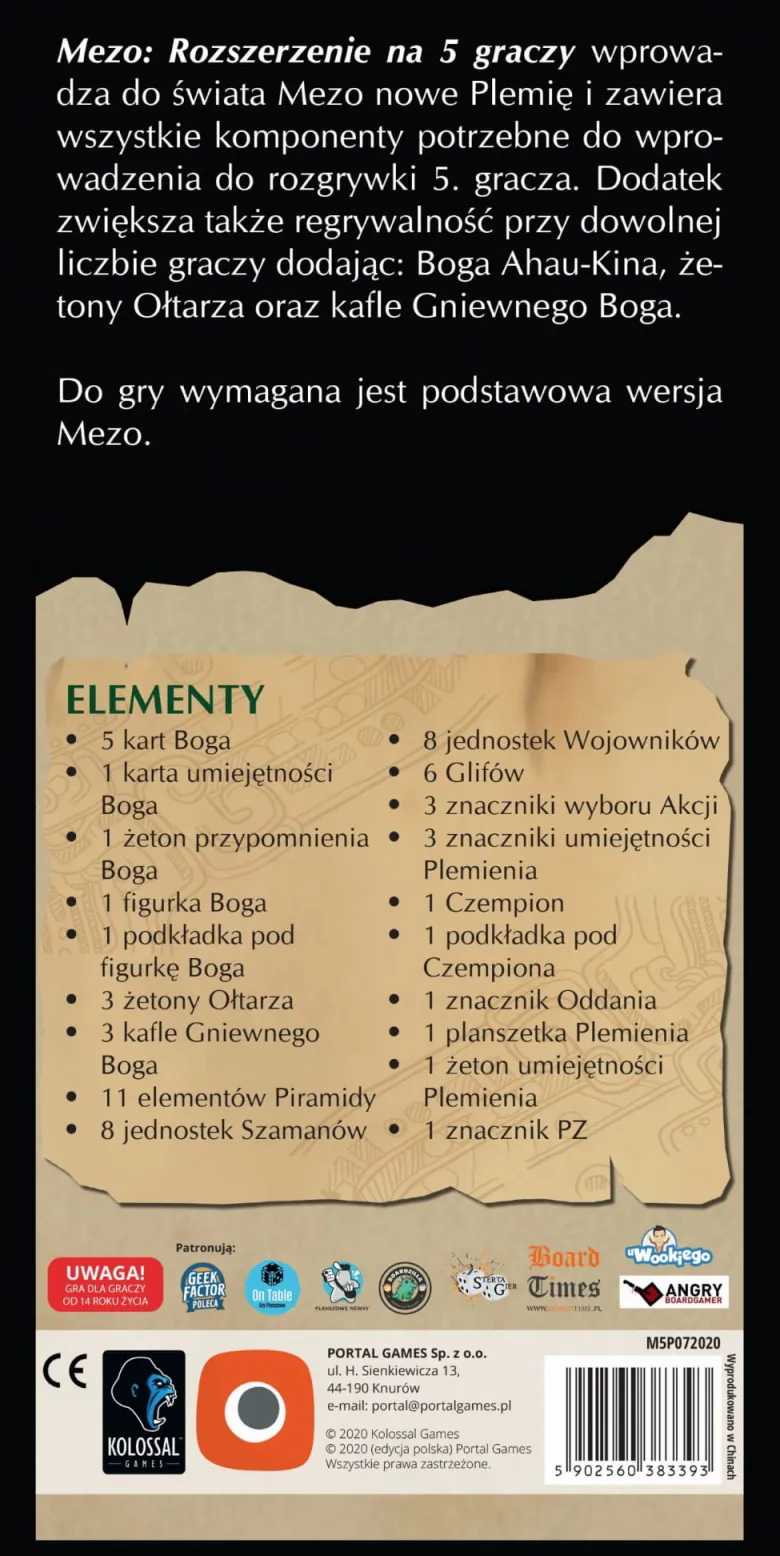 Mezo: Rozszerzenie na 5 graczy