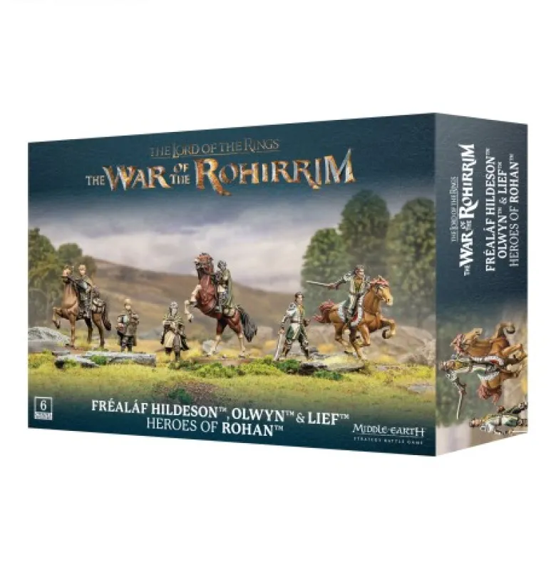 Middle-earth SBG: Fréaláf Hildeson™ Olwyn and Lief Heroes of Rohan