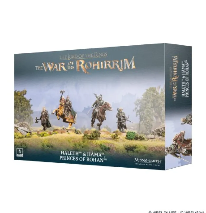 Middle-Earth Strategy Battle Game: Haleth & Hama - Princes Rohan
