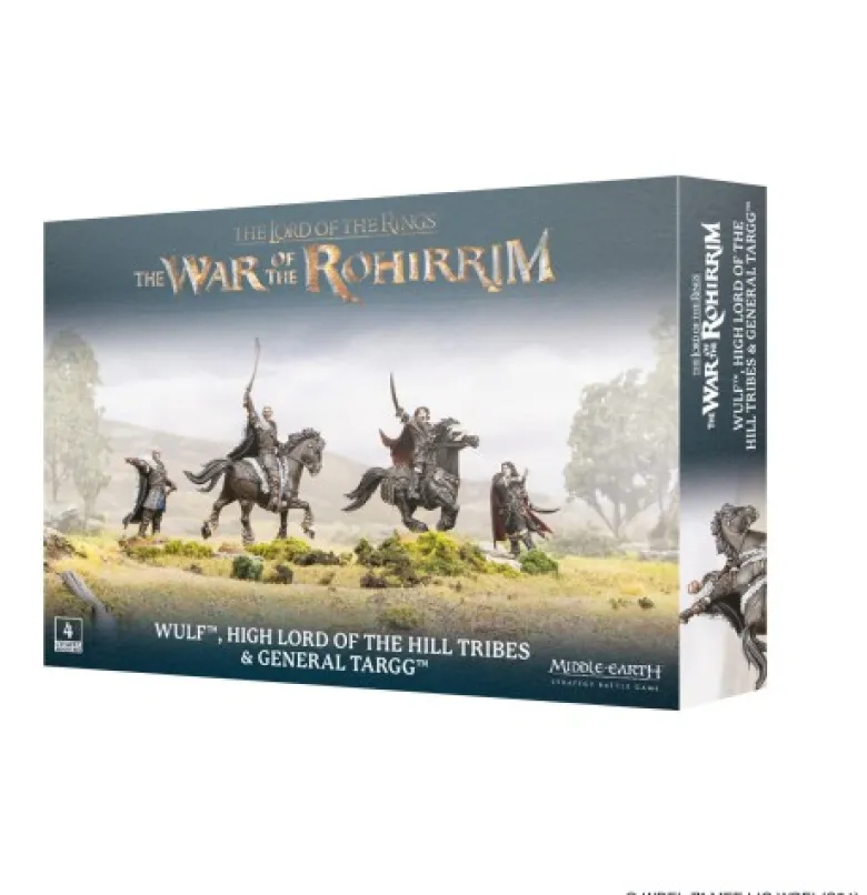 Middle-Earth Strategy Battle Game: Wulf High Lord of the Hill Tribes & General Taragg